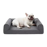 Custom Soft Grey Waterproof Orthopedic Dog Pet Bed Mattress