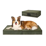 Personalised Stackable Folding Waterproof Dog Mat Bed With Carry Handle