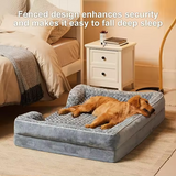 Custom Washable Plush Orthopedic Memory Foam Dog Pet Bed