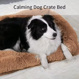 Four Sides Pillow Plush Orthopedic Memory Foam Dog Bed