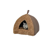 New Design Plush Foldable Cats Cave Bed For Pet Travel Outdoor