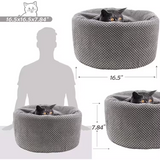 Custom Outside Packable Durable Pet Cylinder Bed  With Cover