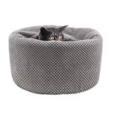 Custom Outside Packable Durable Pet Cylinder Bed  With Cover