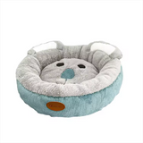 Custom Luxury Koala Shape Cute Plush Dog Bed Design Detachable Wash Cushion Bed For Dog
