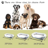 Custom Grey Plush Eco Friendly Rectangle Calming Dog Sofa Beds