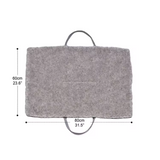 Designer Luxury Rectangle Folding Portable Double-faced Pet Bed