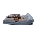 Factory Modern Eco-friendly Short Plush Washable Rectangle Dog Sofa Bed