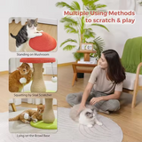 Custom Mushroom Sisal Cat Climbing Scratching Tree Condo With Scrapers And Ball