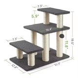 Customized Cat Tower Stairs Scratching Climbing Frame Tree Toys For Cats