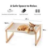 Modern Breathable Linen Cat Climbing Frame Cat Tree  Tower
