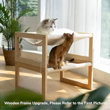 Modern Breathable Linen Cat Climbing Frame Cat Tree  Tower
