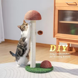 Sisal Climbing Frame Scratching Post Scratcher Cat Tree Tower House