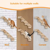 Modern Wooden Wall Hanging Climbing Tree House Multilayer Tree Tower