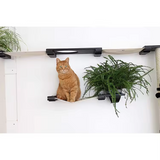 Modern Wooden Sisal Rope Cat Climbing Frame Tree Tower Wall Mounted