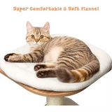 Luxury Log Color Wooden Multi-level Cat Activity Condo Tree Tower