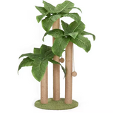 Custom Scratching Sisal Luxury Cat Tree With Leaves