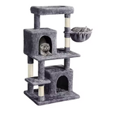 Custom Dark Plush Luxury Large Tree Tower Scraper For Cats