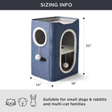 Custom Scratching Post And Ball Cat Cave Bed Tree Tower