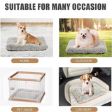 Custom Brown Cute Warm House Pet Bed In Bulk