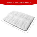 New Arrival Grey Plush Washable Cover Mat Pet Dog Bed