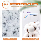 New Arrival Luxury Rectangle Washable Cover Mat Dog Mat