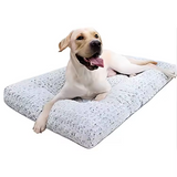Manufacturer Custom Grey Plush Rectangle Washable Dog Mat Bed