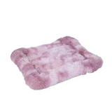 Eco Friendly Machine Washable Colorful Plush Rectangle Dog Bed Cushion