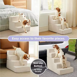 Multifunctional Staircase Portable Pet Ladder Stairs Pet 3 Steps With Removable Cover