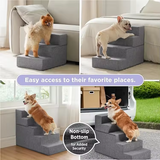 Custom Foldable Pet Steps Portable Ramp Stairs For High Bed