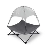 Custom Breathable Foldable Elevated Pet Dog Cooling Bed With Canopy