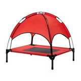 Metal Frame Outdoor Travel Elevated Oxford Raised Pet Cot Tent