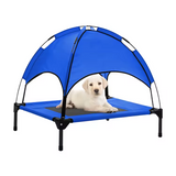Metal Frame Outdoor Travel Elevated Oxford Raised Pet Cot Tent