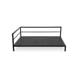 Factory Cot Elevated Dog Bed With Removable Bolsters