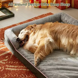 Duty Short Plush Multi Size Pet Bed With Pillow