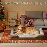 Duty Short Plush Multi Size Pet Bed With Pillow