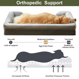 Duty Short Plush Multi Size Pet Bed With Pillow