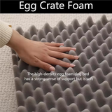 Custom Grey Plush Rectangle Memory Foam Pet Bed Mat