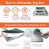 Manufacturer Light Green Rectangle Orthopedic Dog Mat Bed With Removable Cover