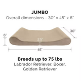 Customized Minimalist Short Plush Rectangle Orthopedic Memory Foam Dog Bed