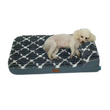 Custom Eco Friendly Heavy Duty Short Plush Calming Dog Sofa Bed