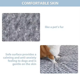 Luxury Fashion Short Plush Orthopedic Memory Foam Portable One Pillow Pet Bed