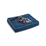 Custom Blue High Quality Breathable Orthopedic Memory Foam Pet Bed