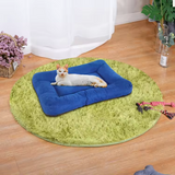 Custom Short Plush Orthopedic Calming Memory Foam Pet Bed Mat