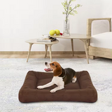 Custom Short Plush Orthopedic Calming Memory Foam Pet Bed Mat