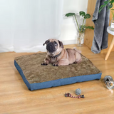 Custom Rectangle Orthopedic Silly Memory Foam Pet Bed