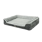 Factory Warming Plush Orthopedic Memory Foam Pet Bed With Washable Cover