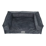 Custom Boucle Plush Rectangle Orthopedic Memory Foam Pet Bed With Waterproof Cover