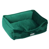 Custom Cute Removable Portable Square Plush Dog Bed Mat
