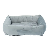 Customized Rectangle Plush Pet Sofa Bed With Removable Washable Cover