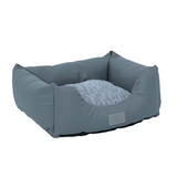 Blue Plush Square Luxury Detachable Washable Cover Mat Dog Sofa
